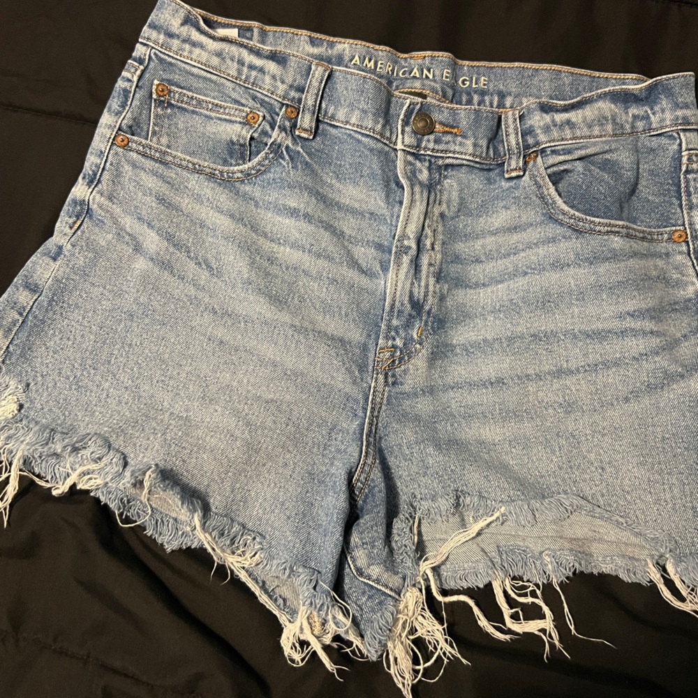 American Eagle Outfitters Women's Blue Denim Shorts